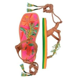 Farm Rio Floral Pietra Sandals BRAND NEW! NWOB. Women’s 8